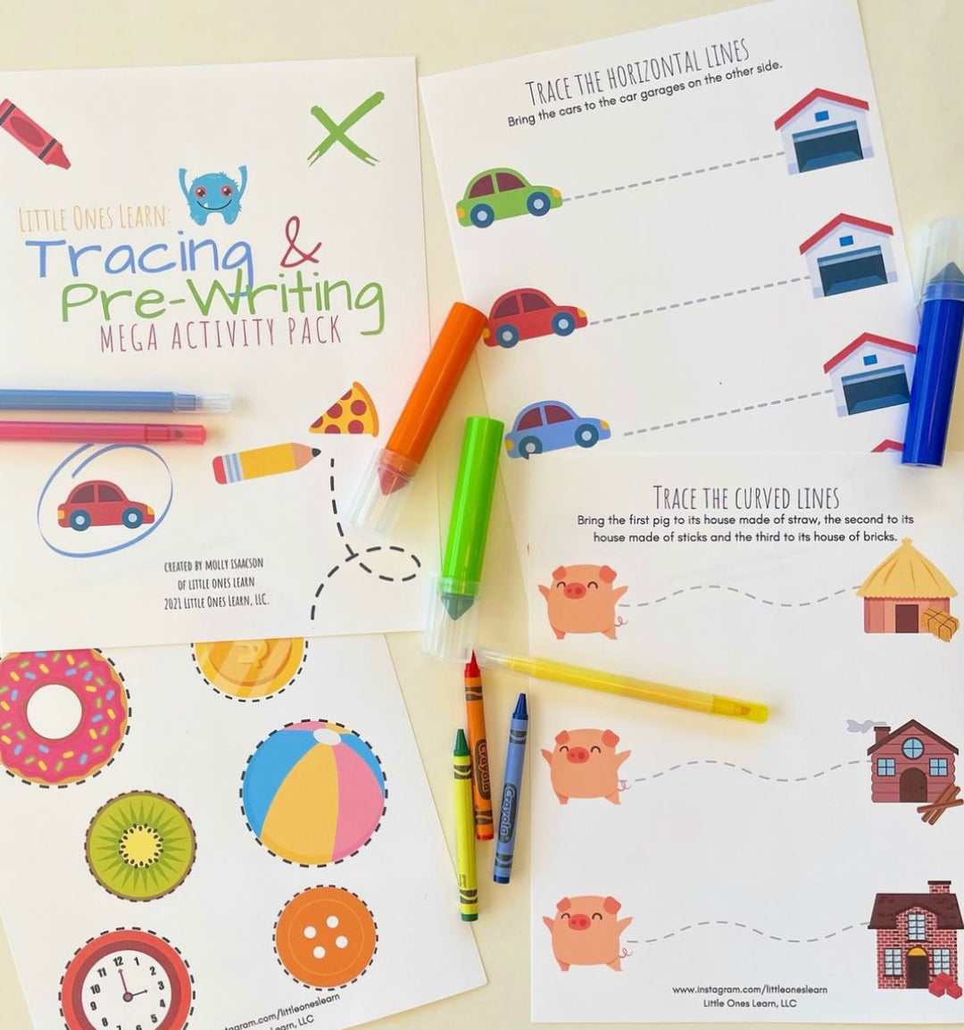 LOL Tracing and Pre-Writing Mega Pack