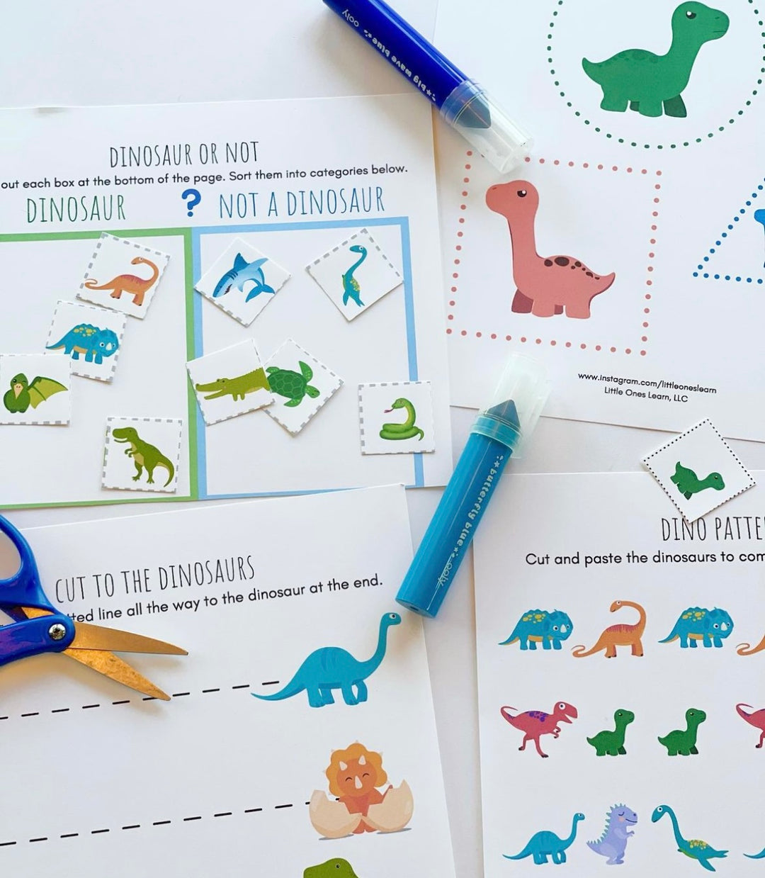 LOL Dinosaur Activity Pack
