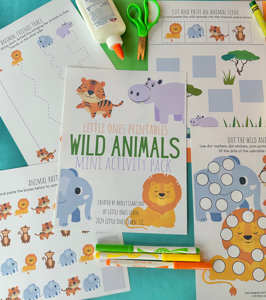 LOL Wild Animals Mini Activity Pack