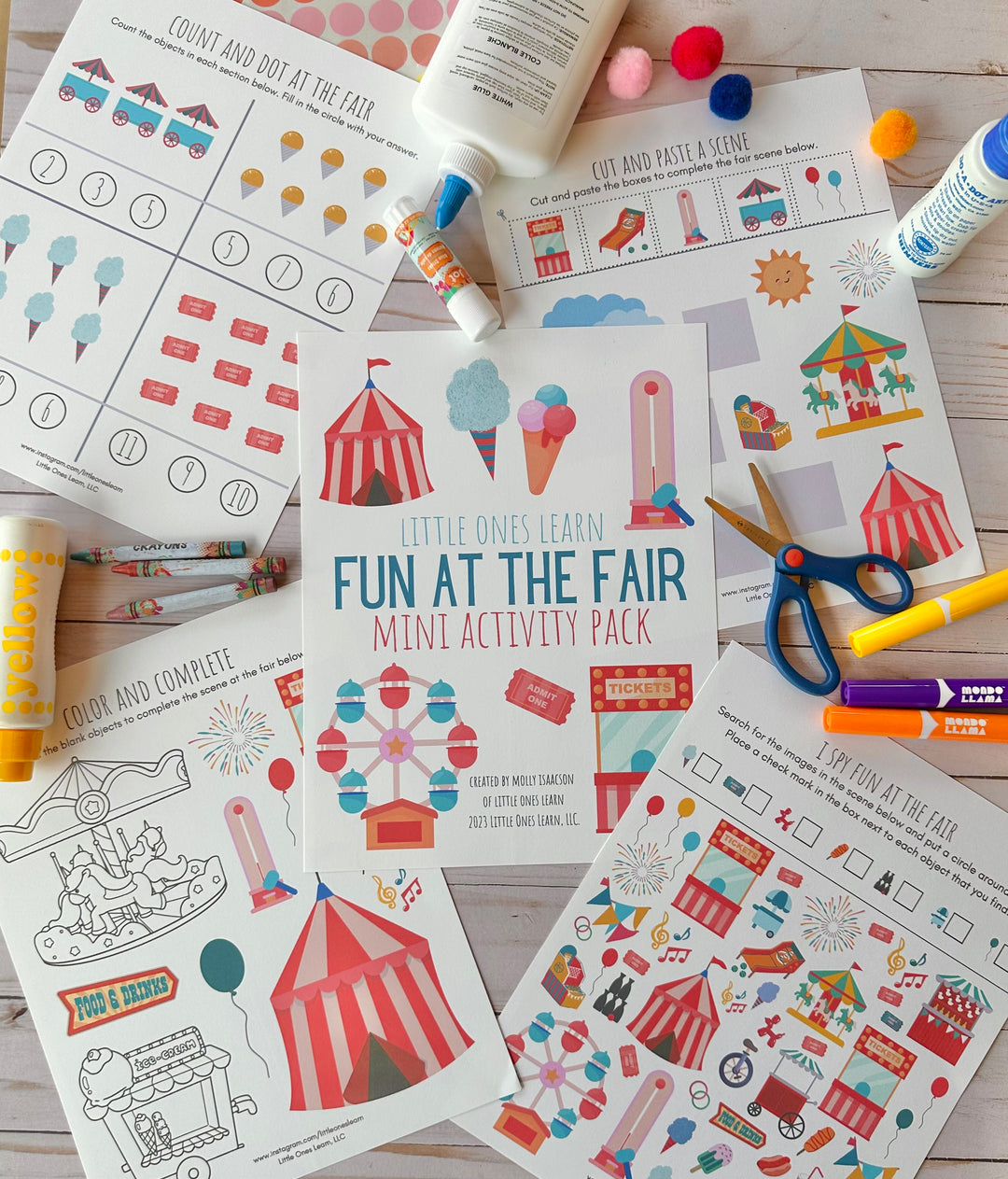 LOL Fun at the Fair Activity Pack