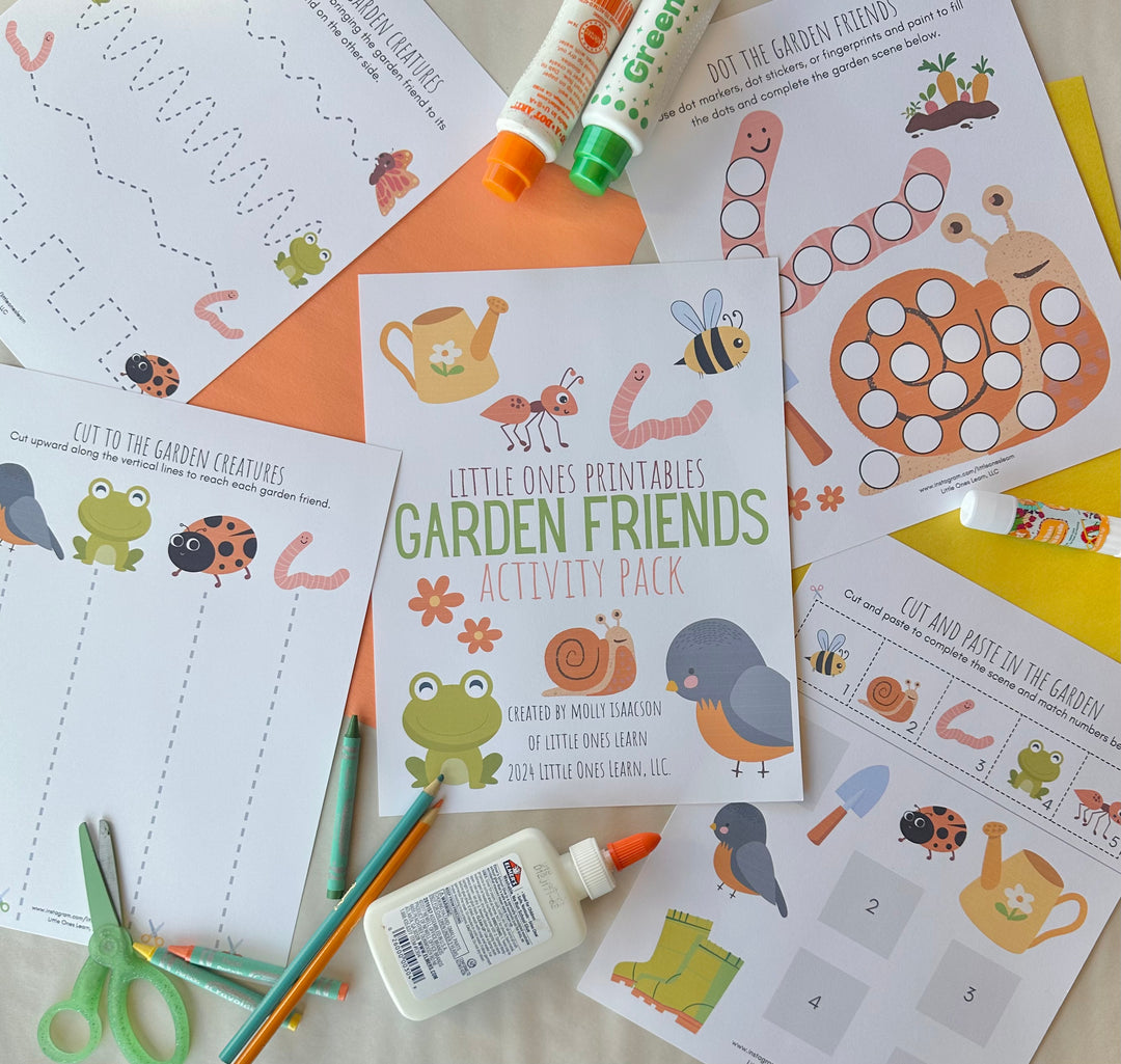 LOL Garden Friends Activity Pack