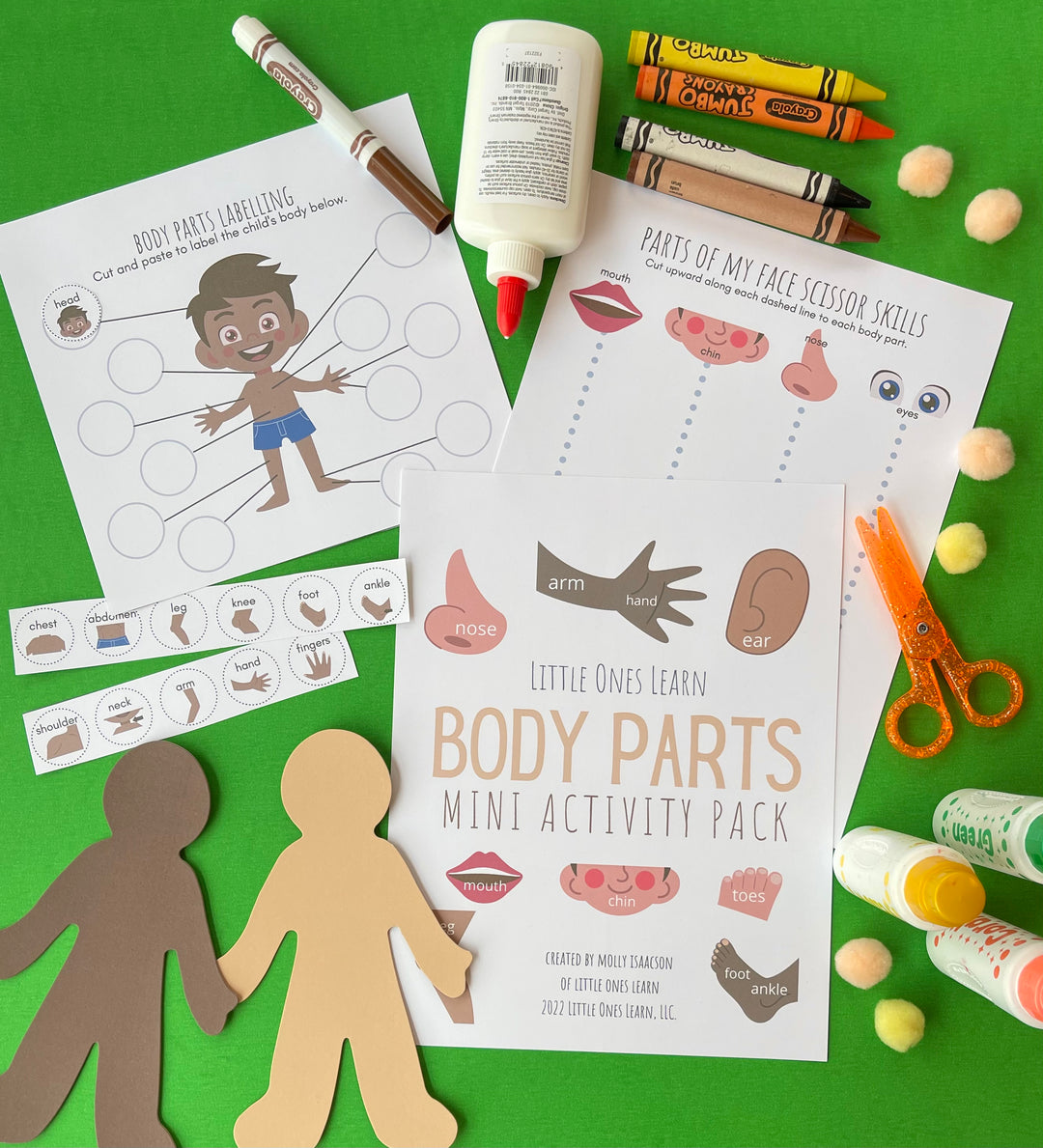 LOL Body Parts Mini Activity Pack
