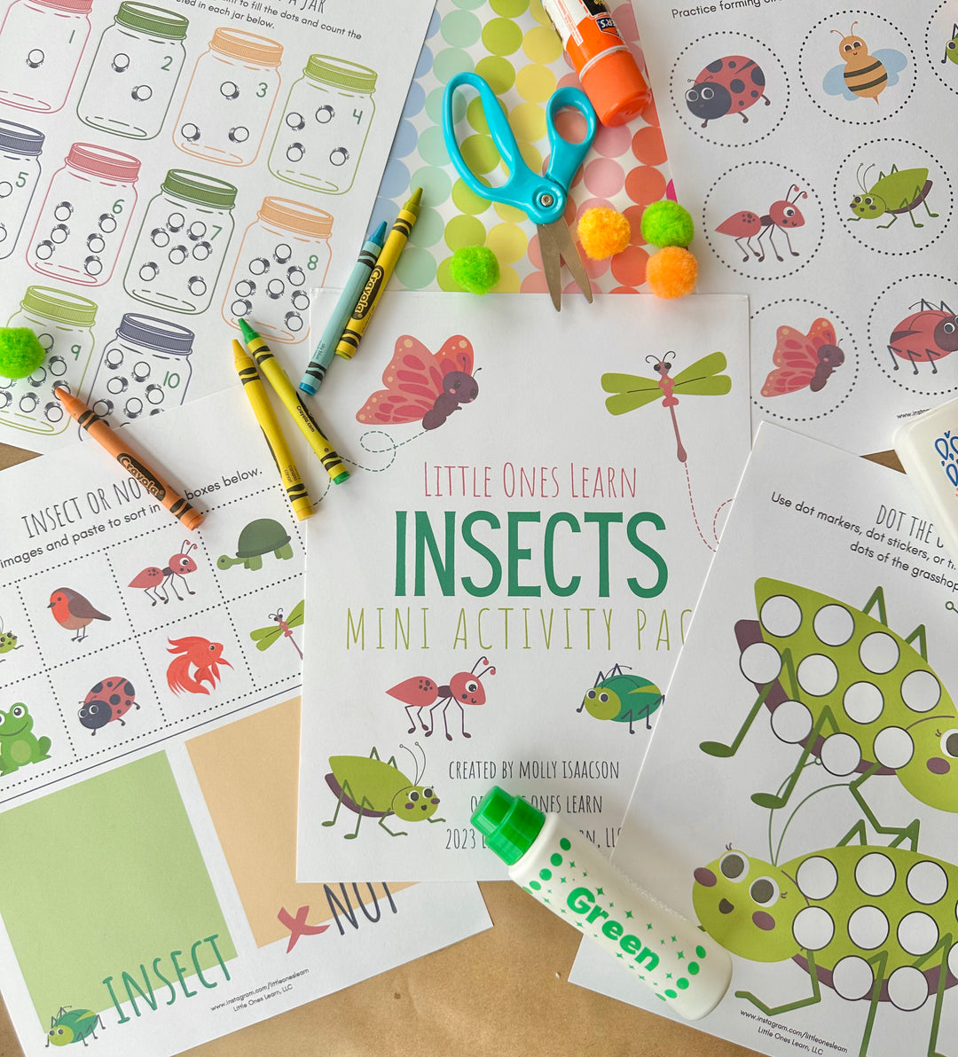 LOL Insects Mini Activity Pack