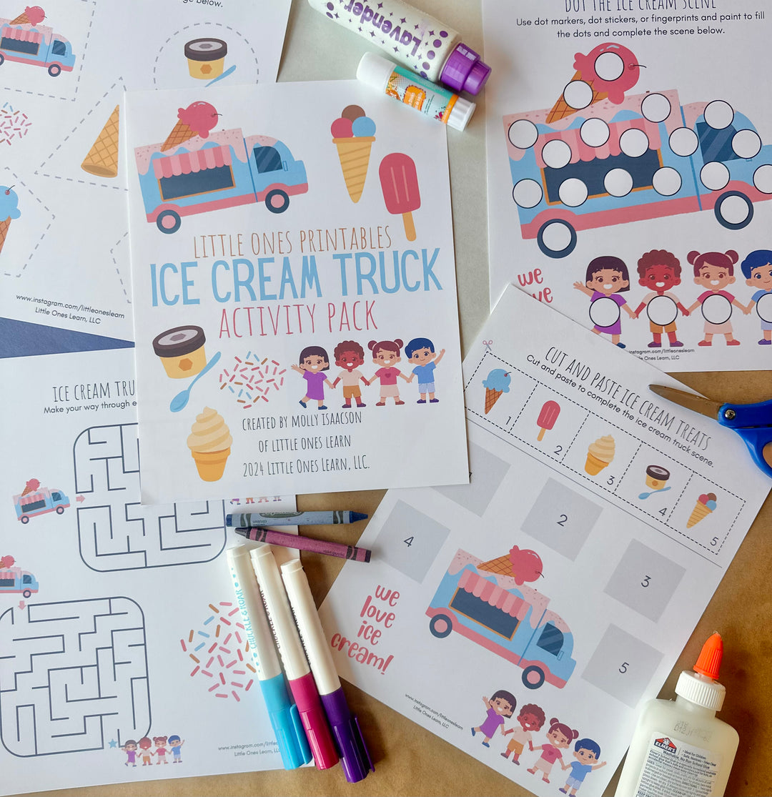 LOL Ice Cream Truck Activity Pack