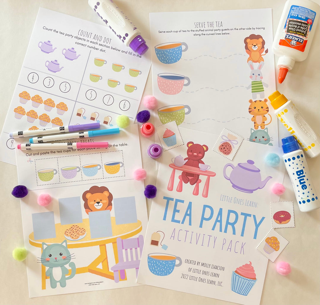 LOL Tea Party Activity Pack