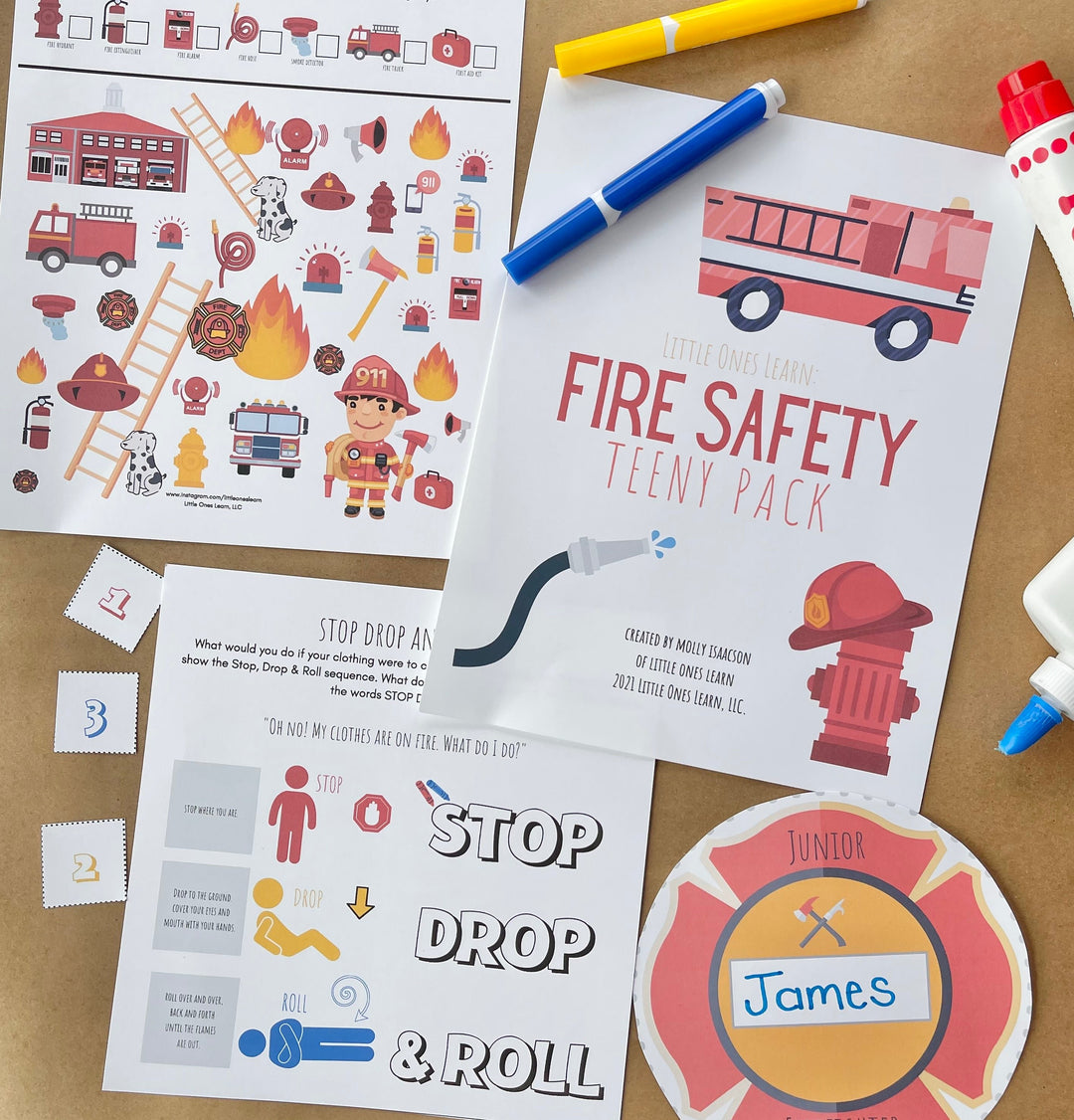LOL Fire Safety Teeny Pack