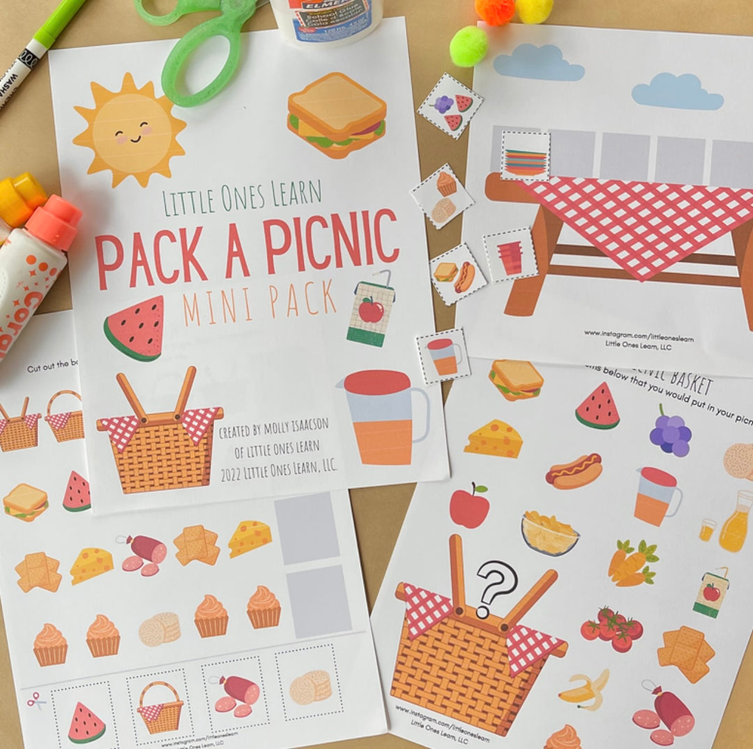 LOL Pack a Picnic Activity Pack