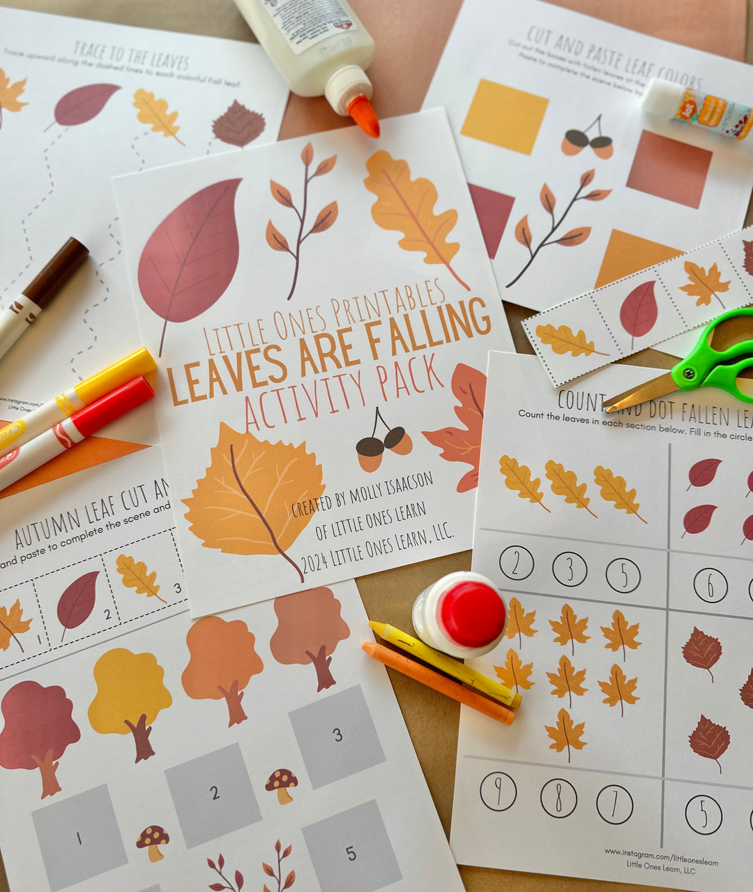 LOL Leaves are Falling Activity Pack