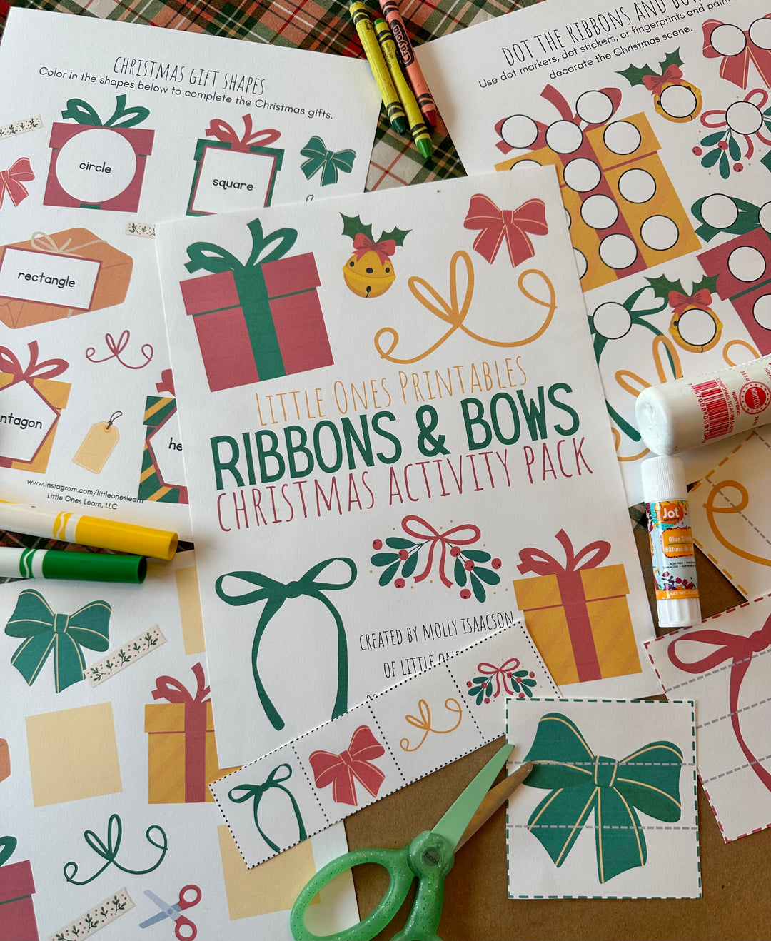 LOL Ribbons and Bows Activity Pack