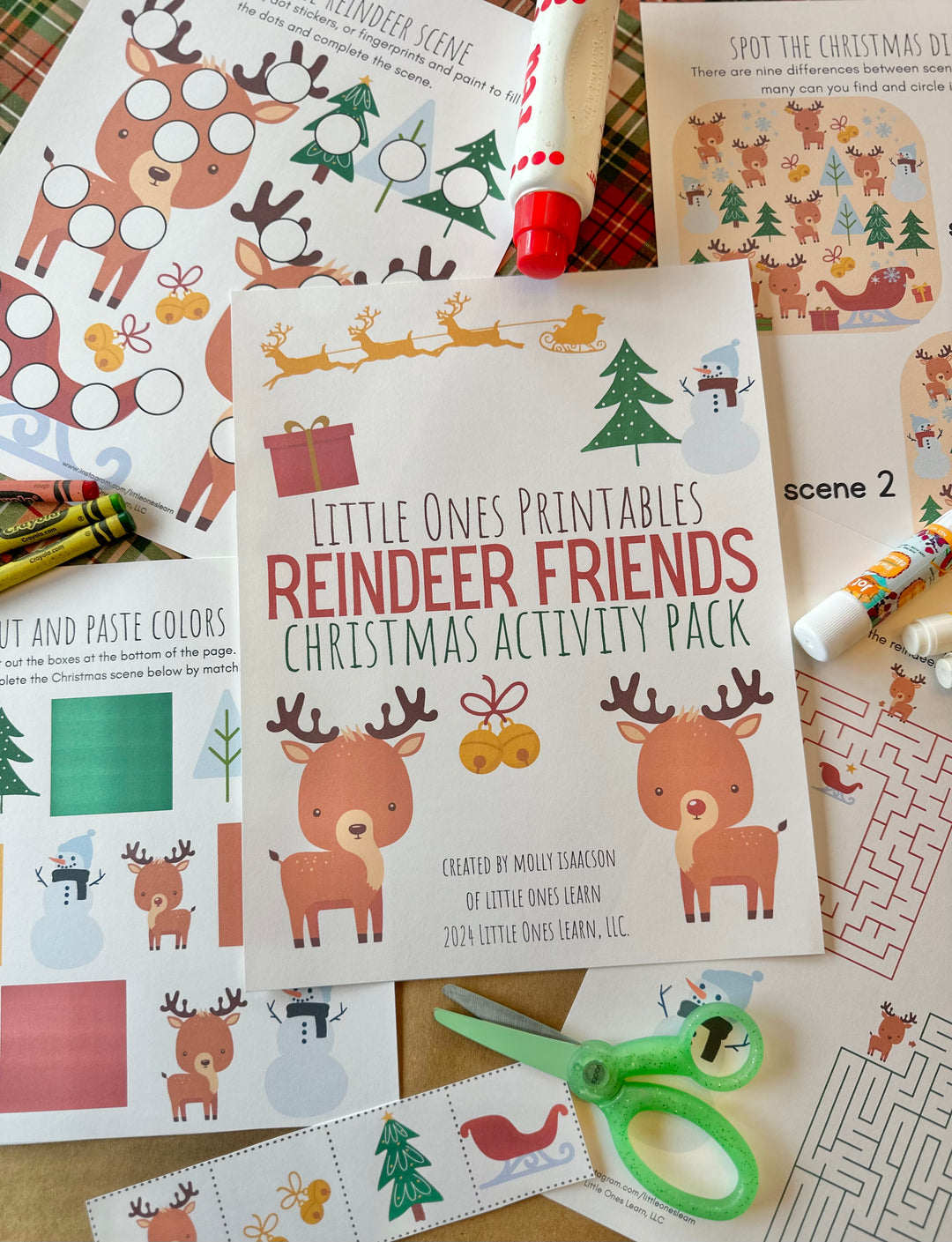 LOL Reindeer Friends Activity Pack