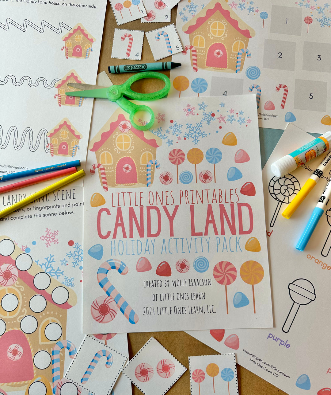 LOL Candy Land Activity Pack