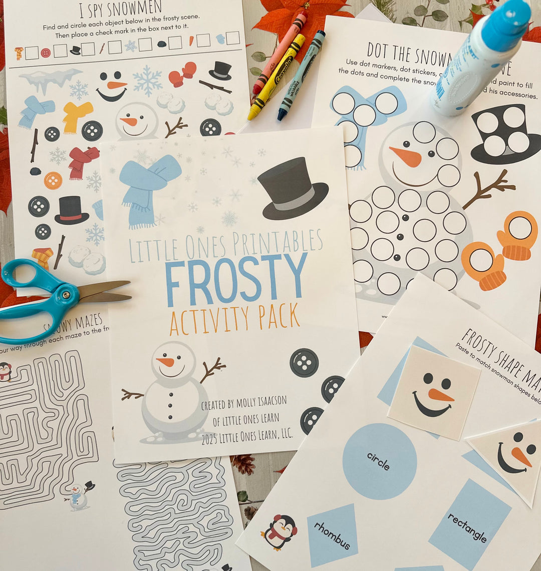 LOL Frosty Activity Pack