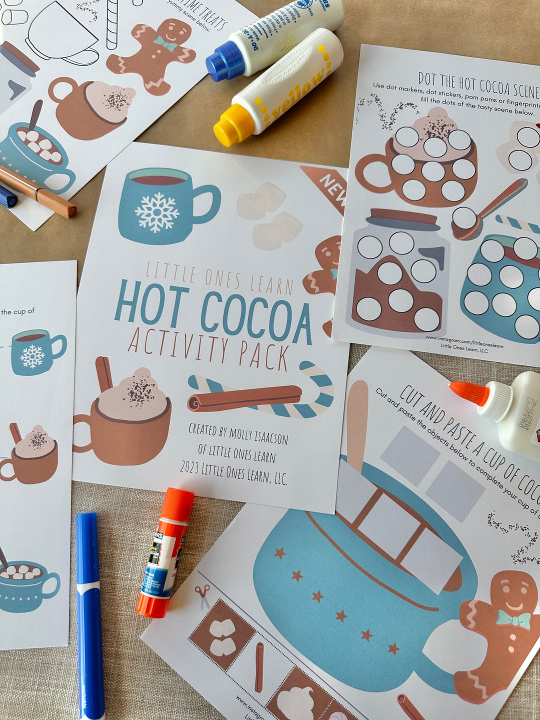 LOL Hot Cocoa Activity Pack