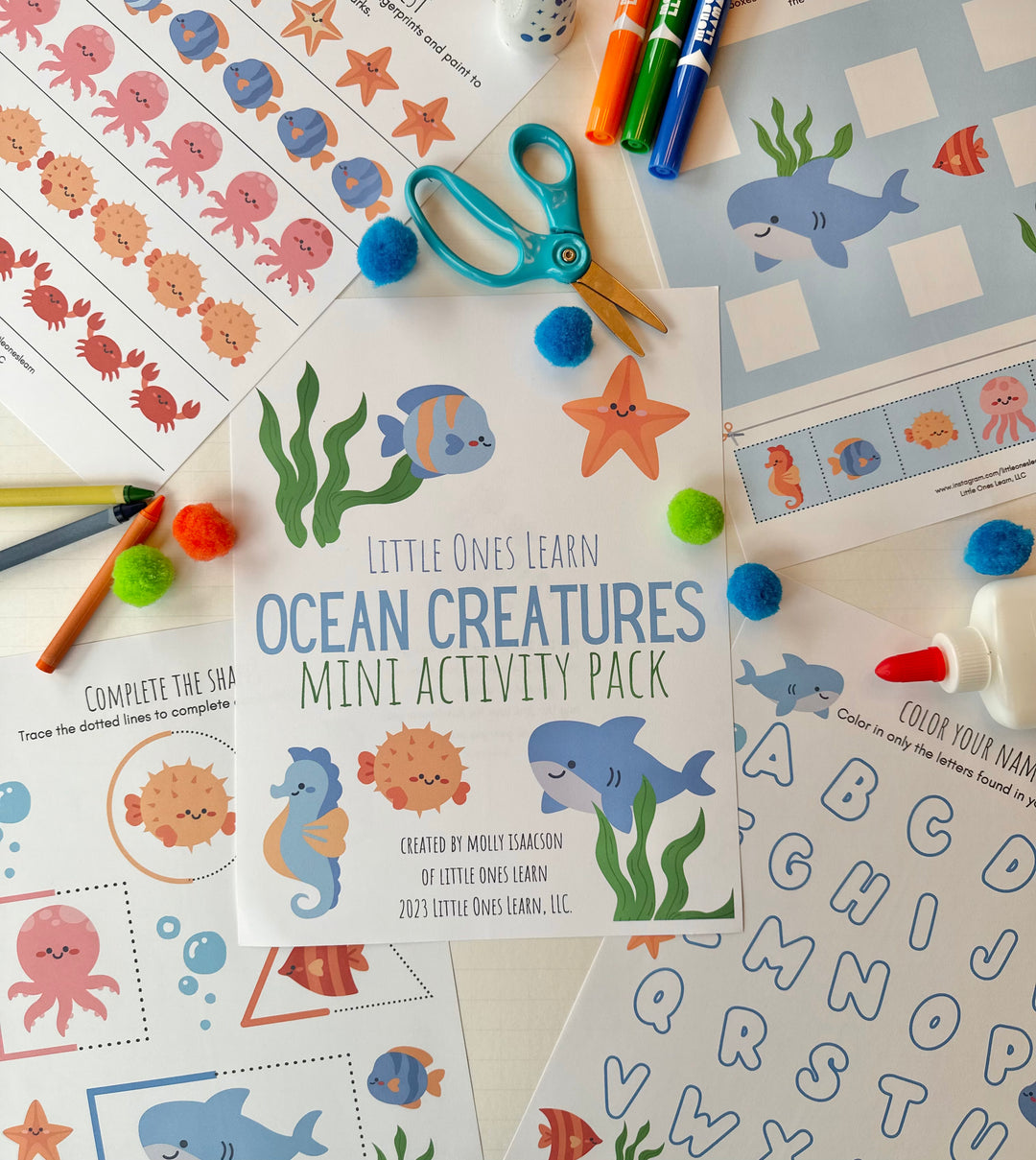 LOL Ocean Creatures Mini Activity Pack