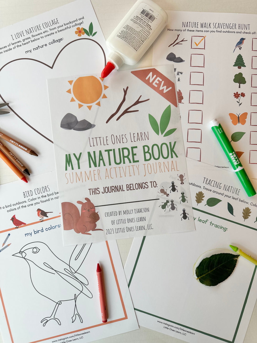 LOL My Nature Book: Summer Activity Journal